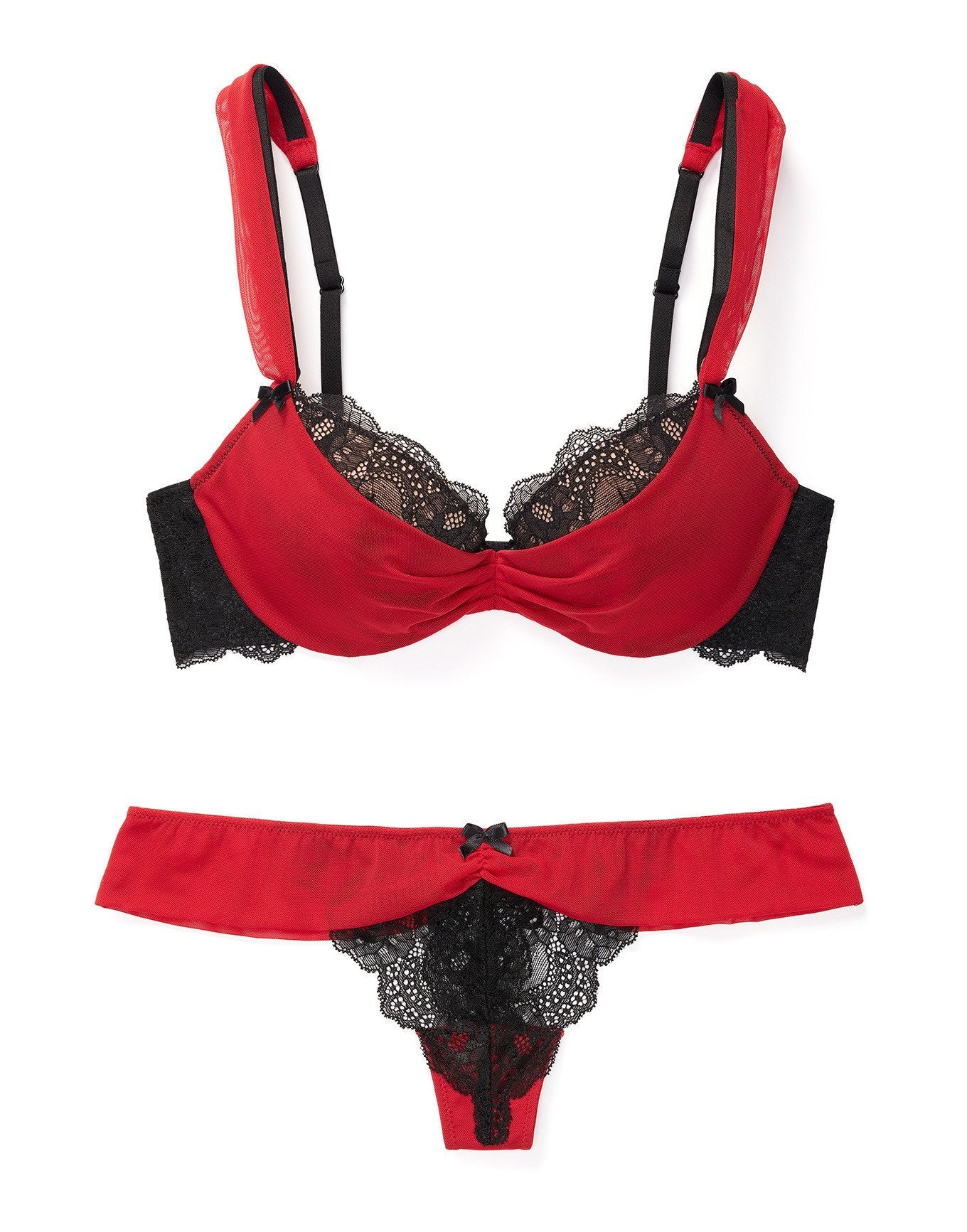 Clairabelle Push Up Rojo