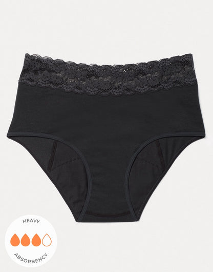 Ella Midi Brief Negro