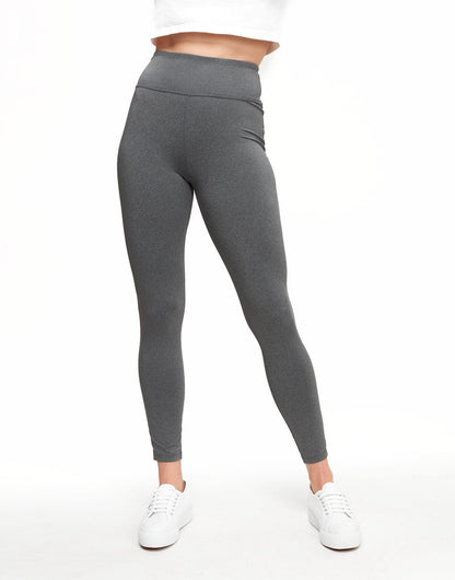 Haley Heathered Legging Gris