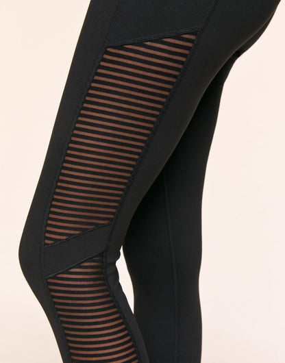 Cali Stripe Mesh Negro