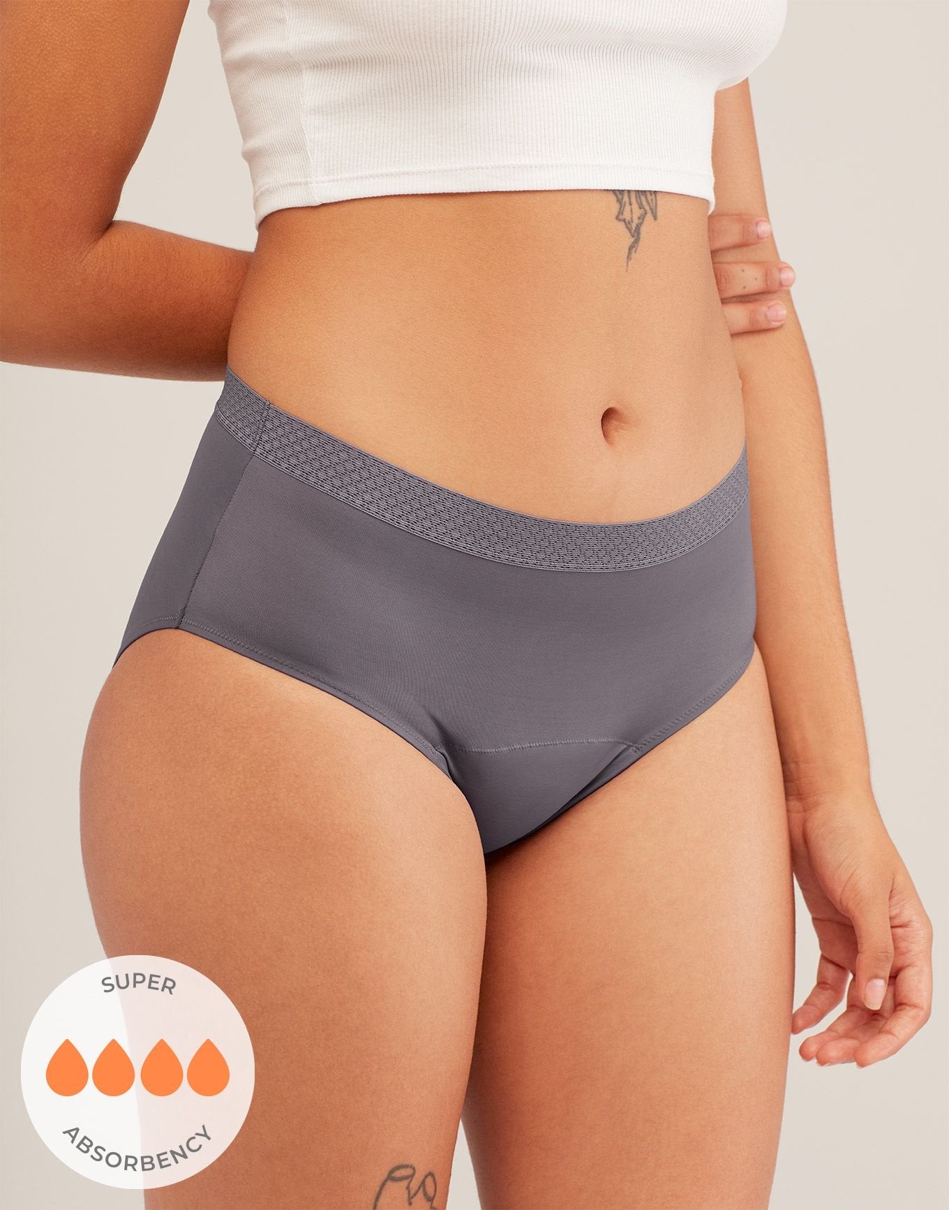 Madison Midi Brief Gris