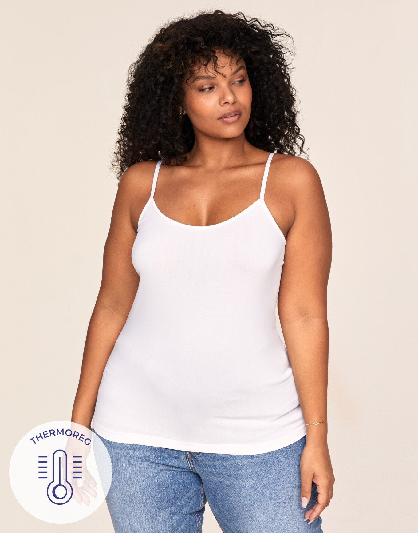 The Perfect Cami Plus Blanco