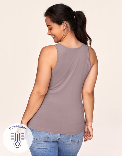 The Anytime Tank Plus Beige