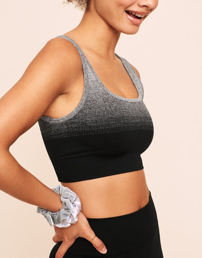 Maeve Ombre Sports Bra Contorno Negro