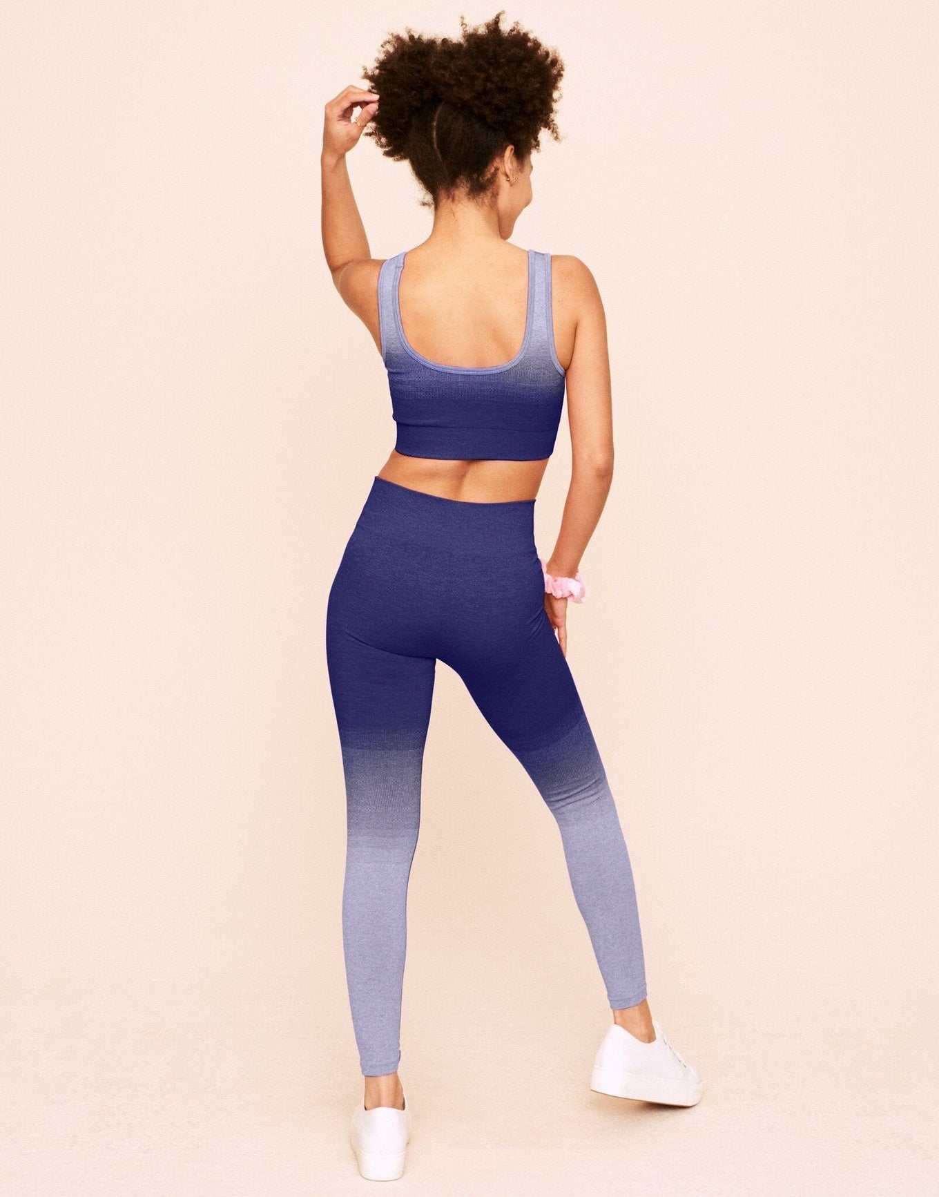 Maeve Ombre Sports Bra Contorno Azul