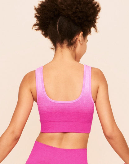 Maeve Ombre Sports Bra Contorno Rosa