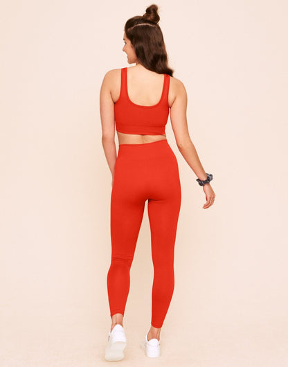 Maeve Ombre Sports Bra Contorno Rojo