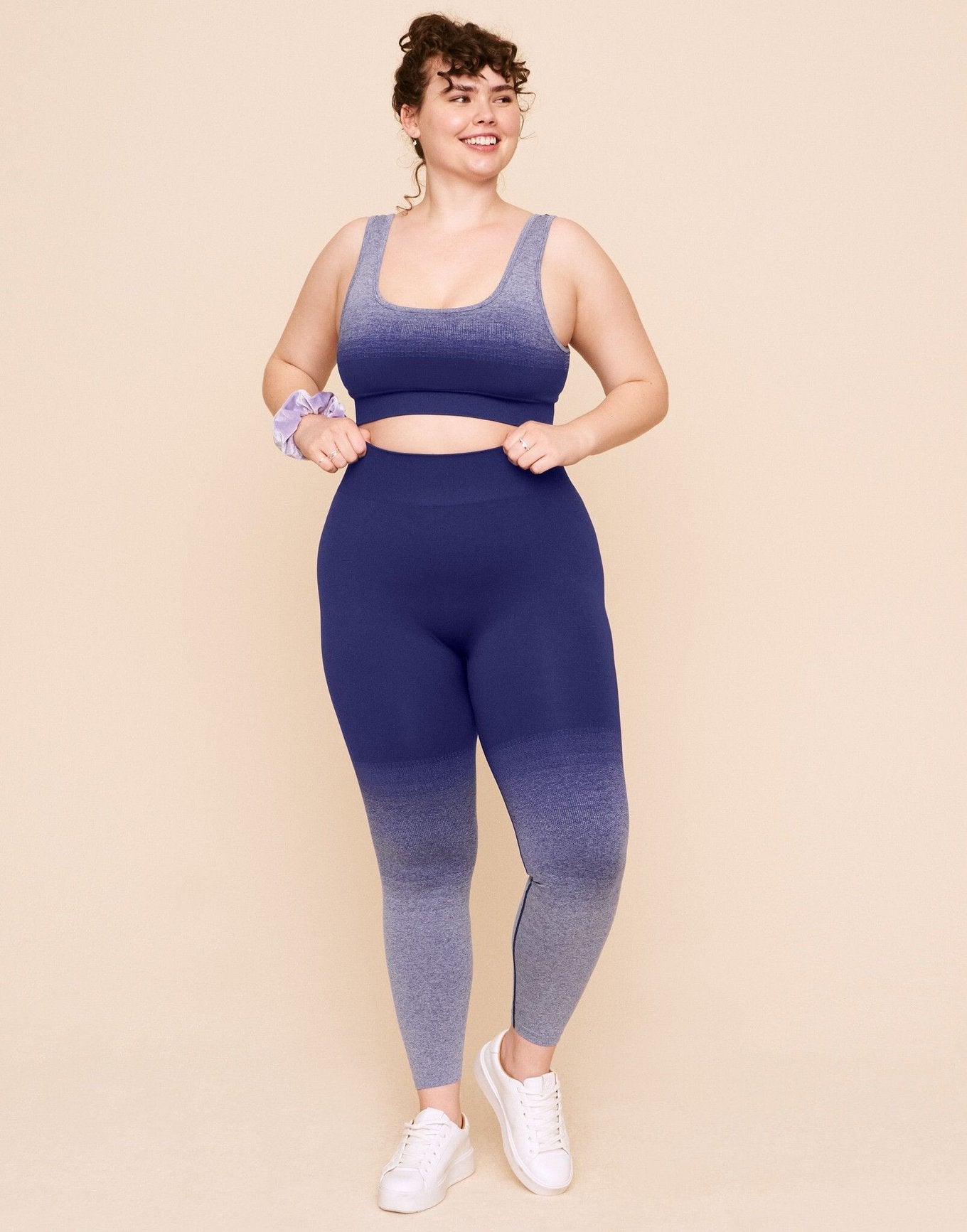 Lilah Ombre Full Legging Plus Azul