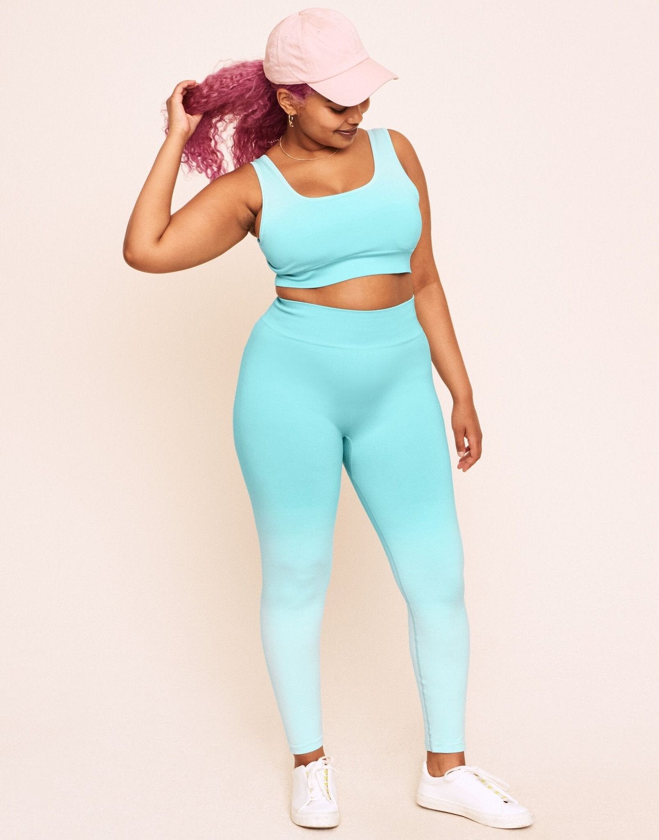 Lilah Ombre Full Legging Plus Azul