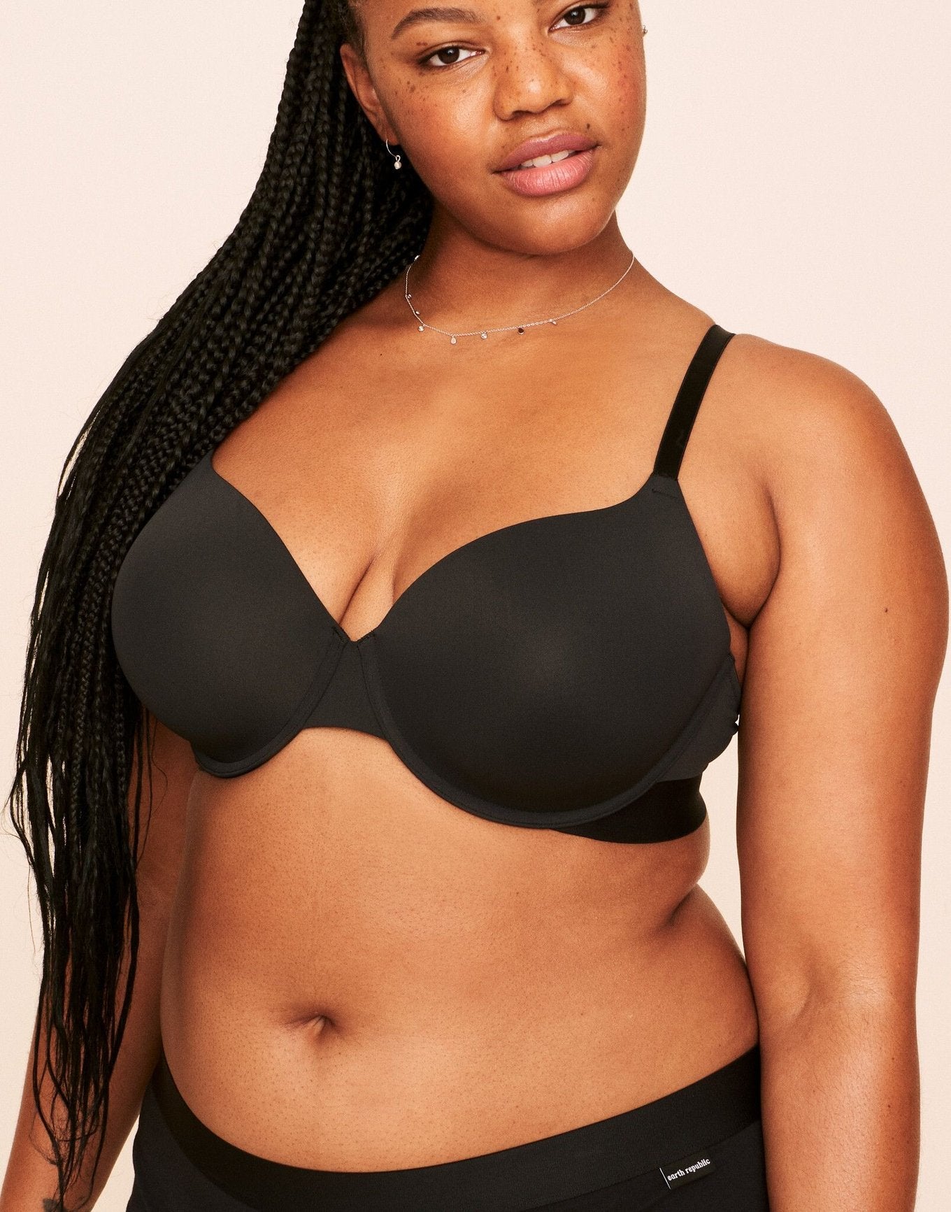 Jaliyah Lightly Lined Bra Forrado Plus Negro