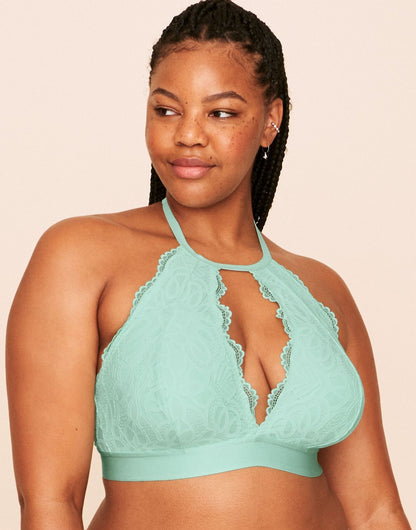 Rylan Halter Bralette Forrado Plus Verde