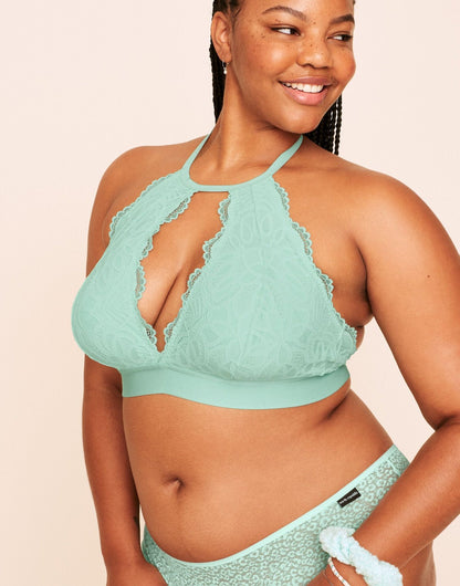 Rylan Halter Bralette Forrado Plus Verde