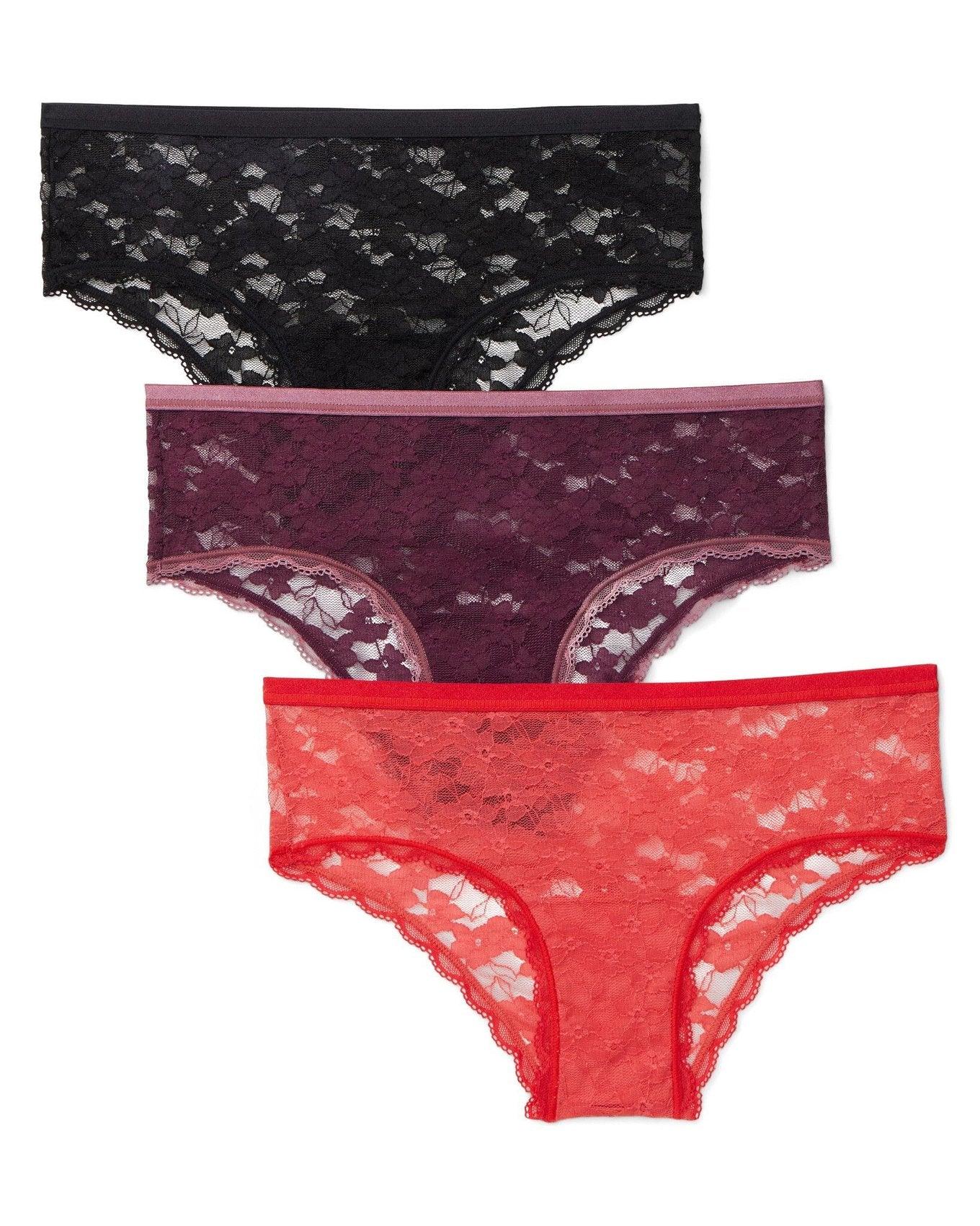 Deirdre Allover Lace Pack Cheeky Negro