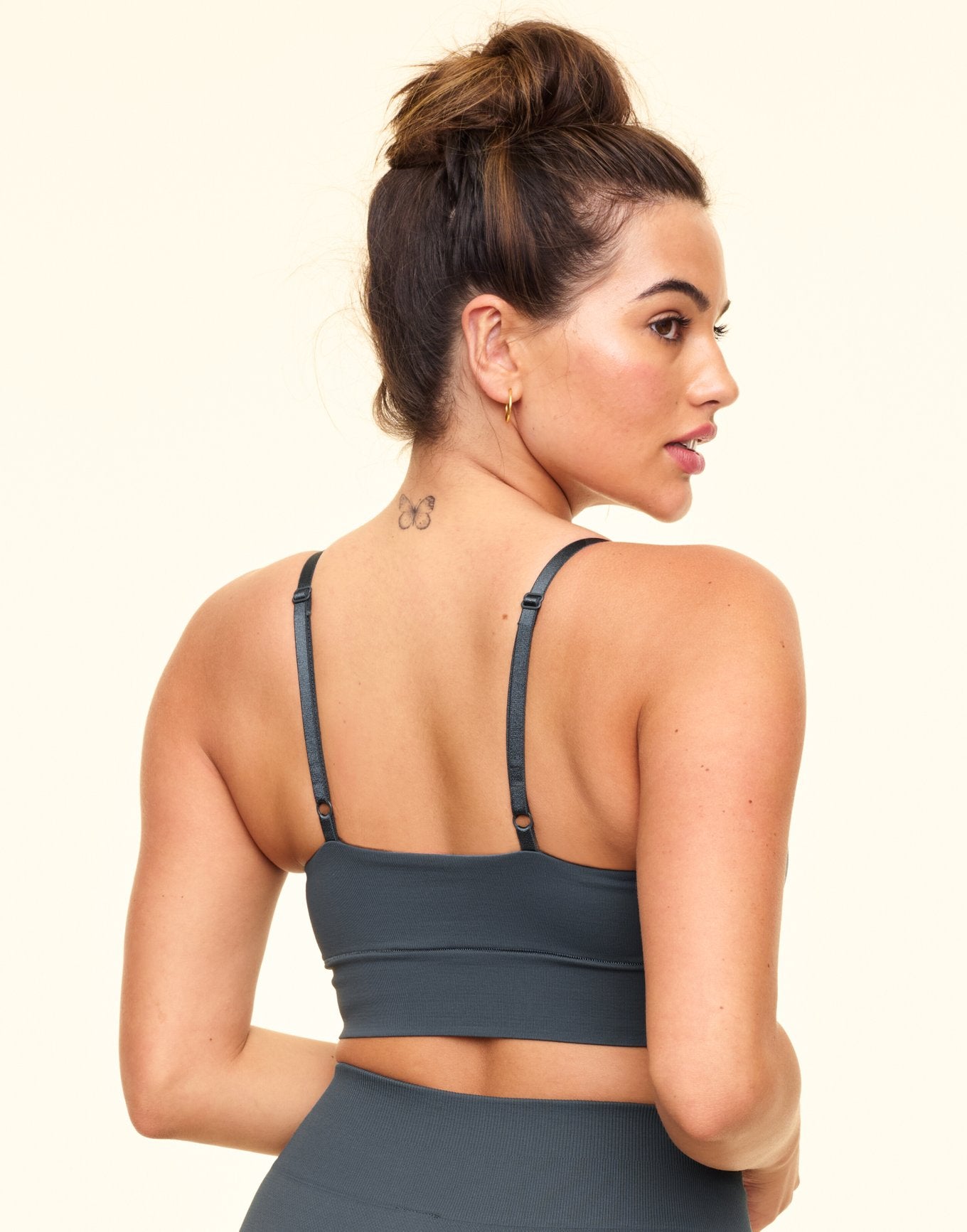 The Everyday Bralette Contorno Gris