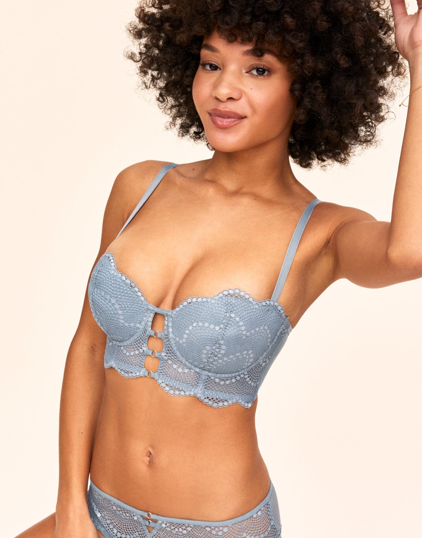 Margaritte Push Up Azul