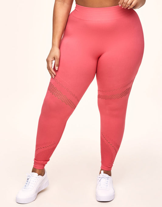 Skylar Seamless Legging Plus Rosa