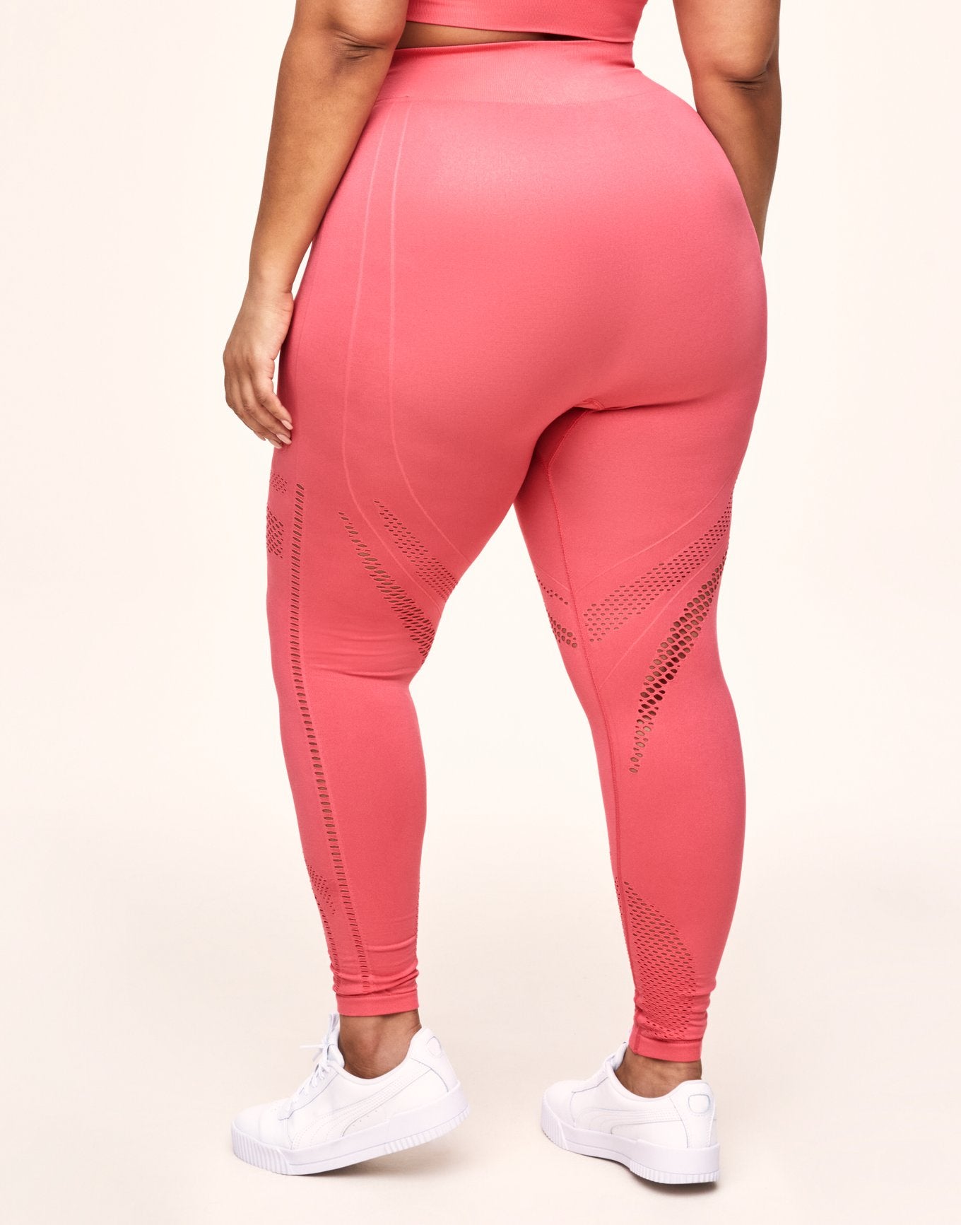 Skylar Seamless Legging Plus Rosa