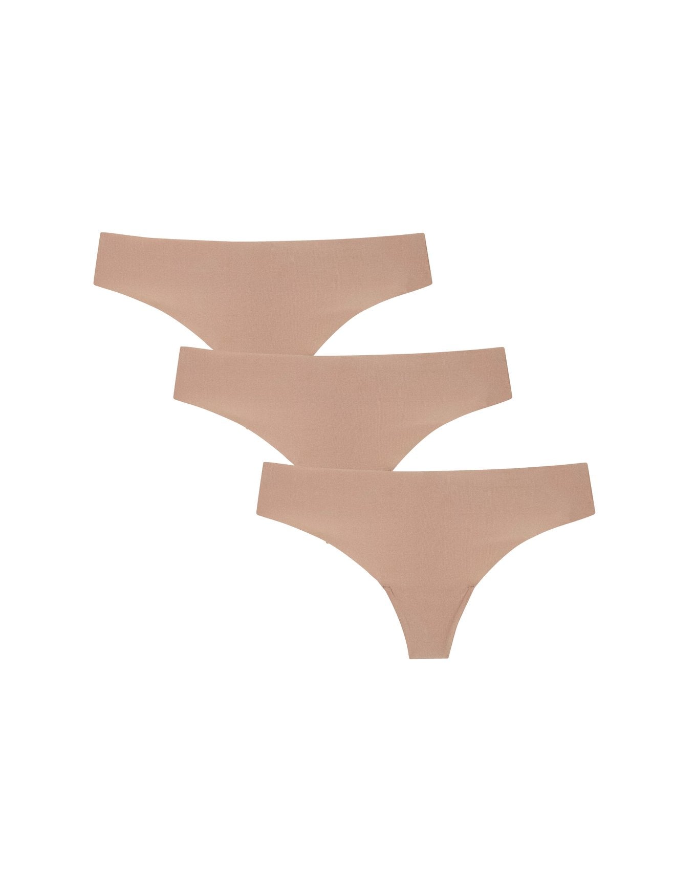 Annie Invisible Pack Tanga Plus Beige