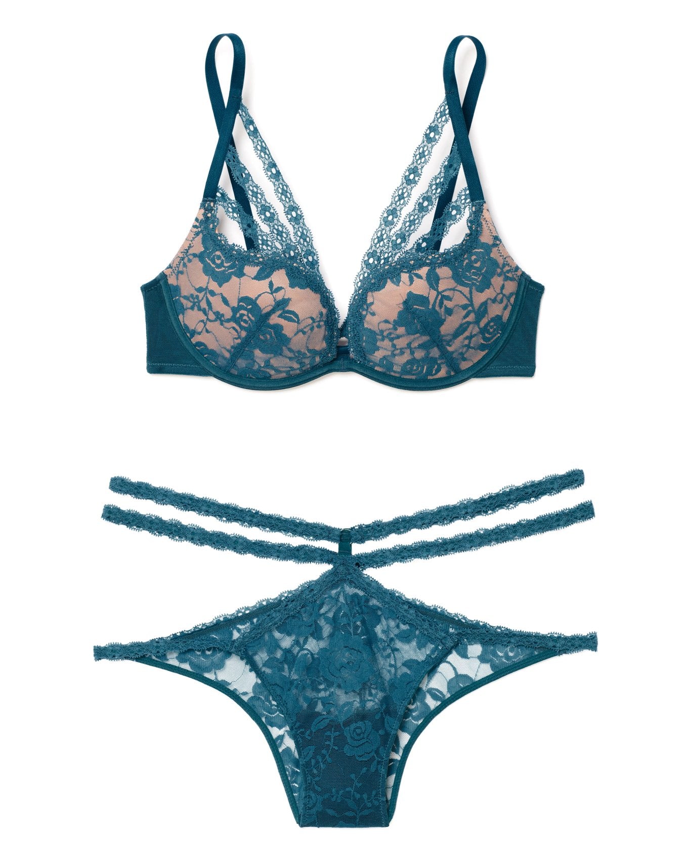 Marcia Push Up Azul