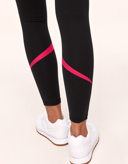 Ava Graphic Legging Negro