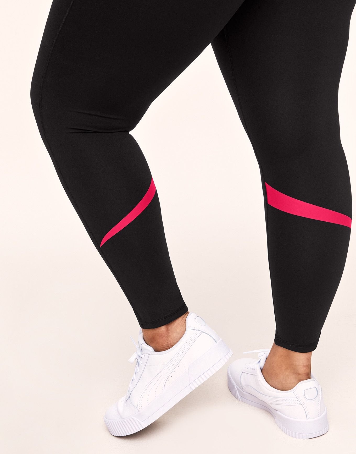 Ava Graphic Legging Plus Negro