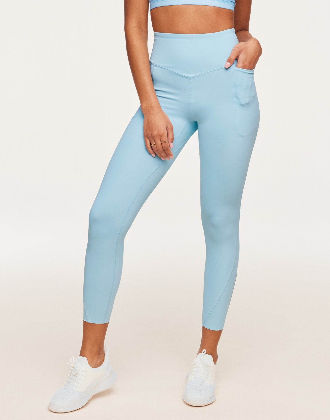 Awaken Reflective Legging Azul