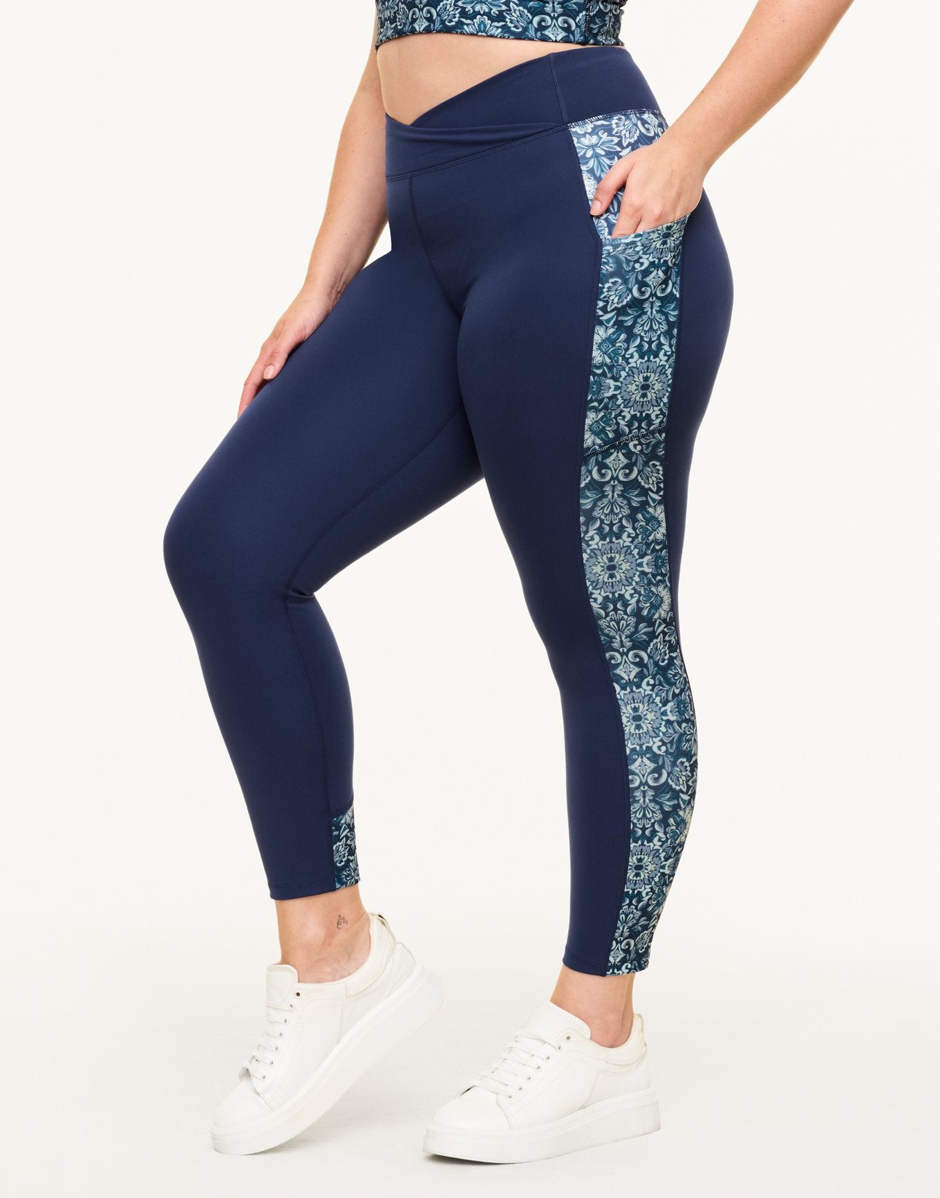 Lotus Crossover Legging Plus Impresión