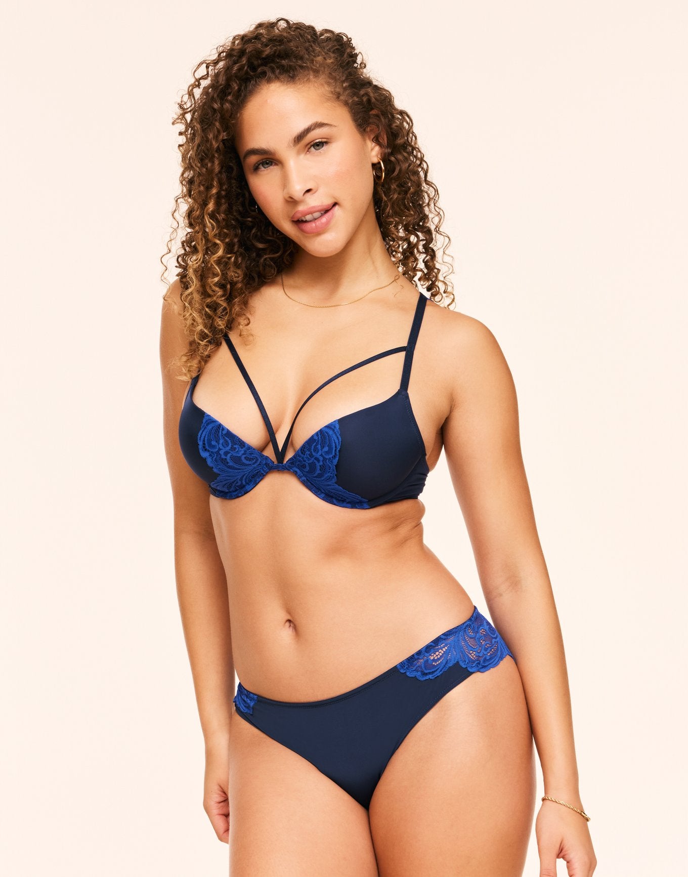 Saige Push-Up Azul