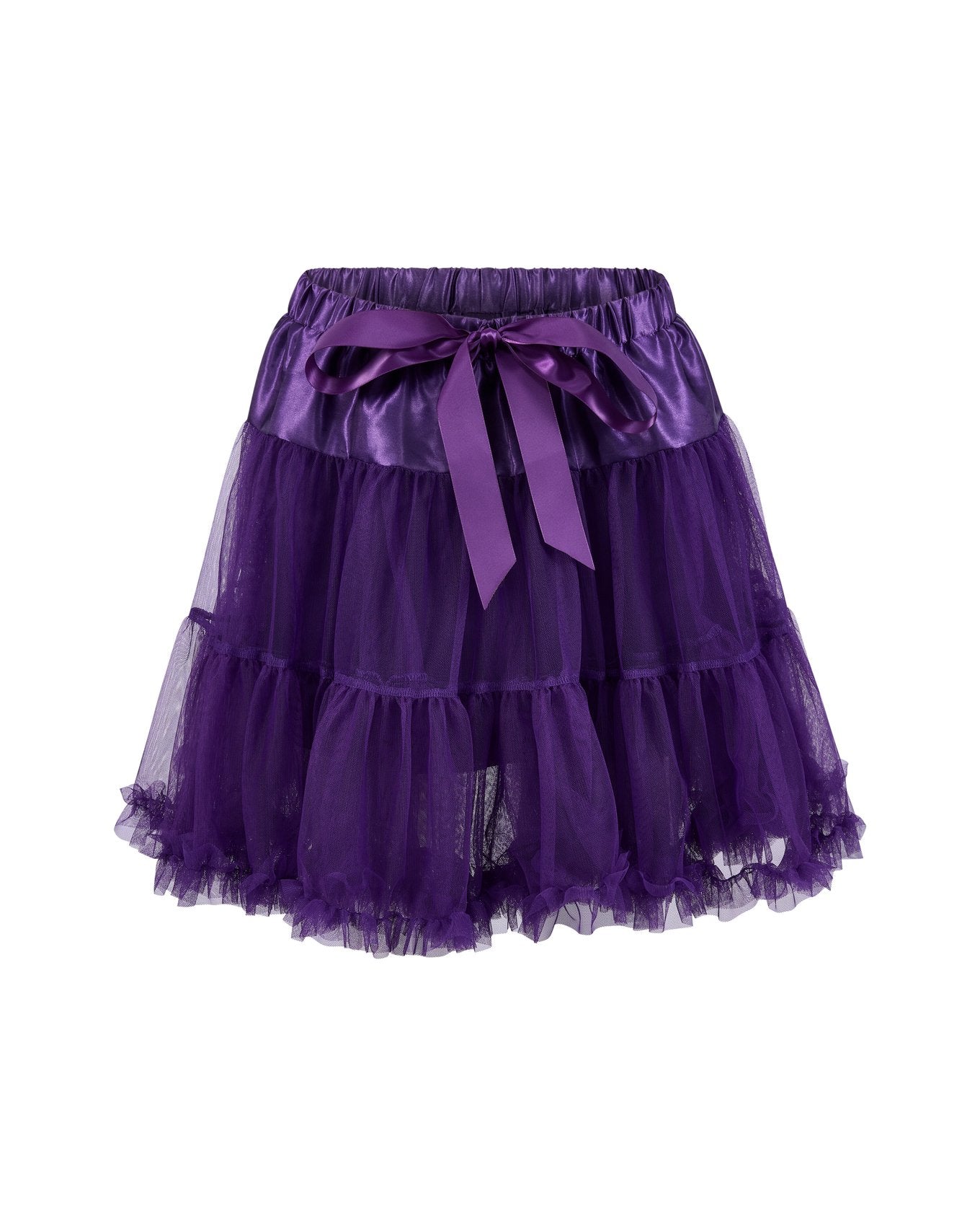 Short Tulle Tutu Skirt Morado