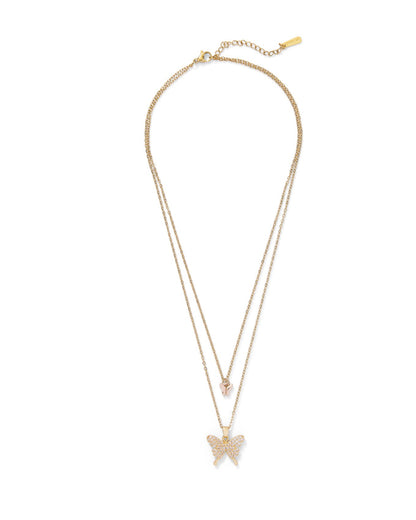 Butterfly Necklace Amarillo