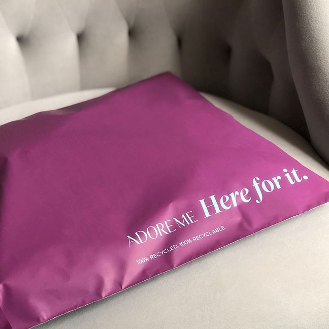 Adore Me packaging bag